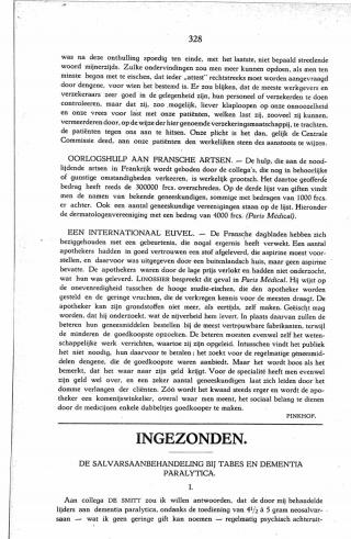 Eerste pagina van het artikel zoals het is gepubliceerd in het tijdschrift