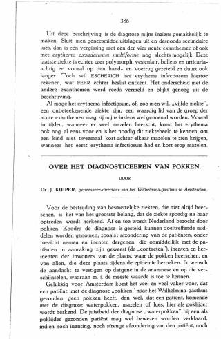 Eerste pagina van het artikel zoals het is gepubliceerd in het tijdschrift