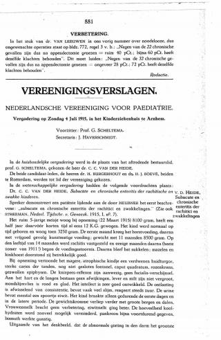 Eerste pagina van het artikel zoals het is gepubliceerd in het tijdschrift
