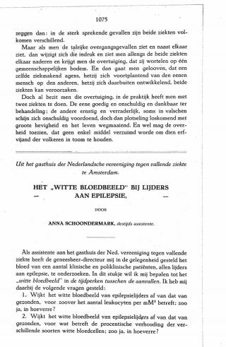 Eerste pagina van het artikel zoals het is gepubliceerd in het tijdschrift