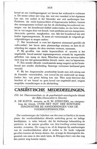 Eerste pagina van het artikel zoals het is gepubliceerd in het tijdschrift