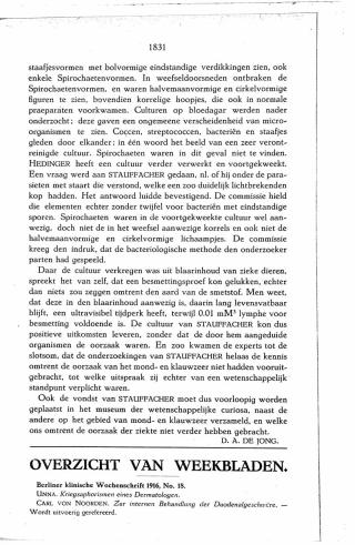 Eerste pagina van het artikel zoals het is gepubliceerd in het tijdschrift