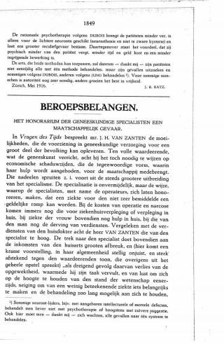 Eerste pagina van het artikel zoals het is gepubliceerd in het tijdschrift