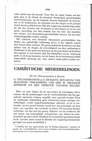 Eerste pagina van het artikel zoals het is gepubliceerd in het tijdschrift