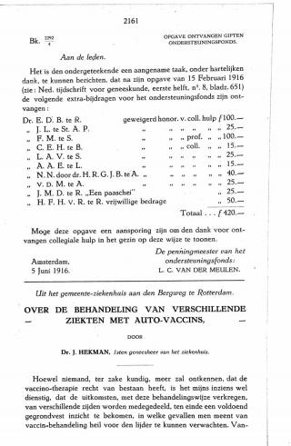 Eerste pagina van het artikel zoals het is gepubliceerd in het tijdschrift