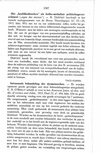 Eerste pagina van het artikel zoals het is gepubliceerd in het tijdschrift