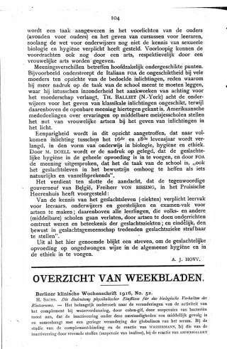 Eerste pagina van het artikel zoals het is gepubliceerd in het tijdschrift
