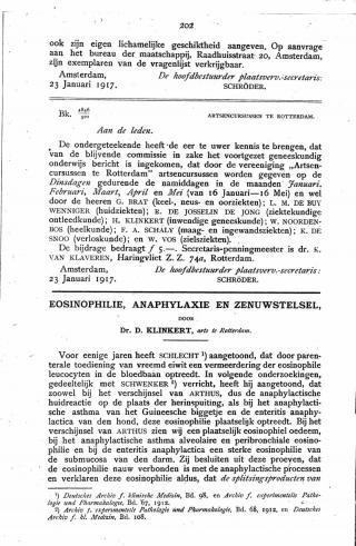 Eerste pagina van het artikel zoals het is gepubliceerd in het tijdschrift