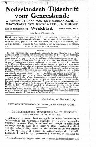 Eerste pagina van het artikel zoals het is gepubliceerd in het tijdschrift