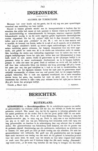 Eerste pagina van het artikel zoals het is gepubliceerd in het tijdschrift