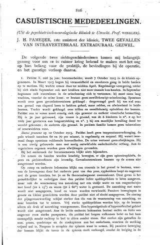 Eerste pagina van het artikel zoals het is gepubliceerd in het tijdschrift