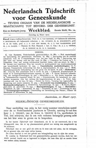 Eerste pagina van het artikel zoals het is gepubliceerd in het tijdschrift