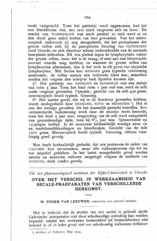 Eerste pagina van het artikel zoals het is gepubliceerd in het tijdschrift