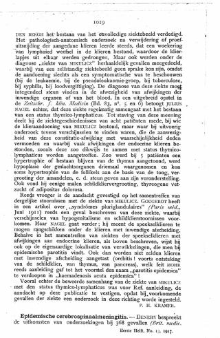 Eerste pagina van het artikel zoals het is gepubliceerd in het tijdschrift