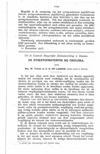 Eerste pagina van het artikel zoals het is gepubliceerd in het tijdschrift