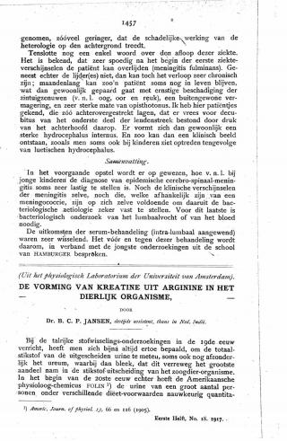 Eerste pagina van het artikel zoals het is gepubliceerd in het tijdschrift