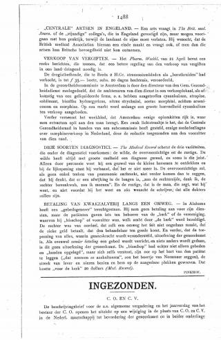 Eerste pagina van het artikel zoals het is gepubliceerd in het tijdschrift