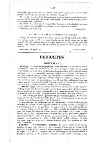 Eerste pagina van het artikel zoals het is gepubliceerd in het tijdschrift