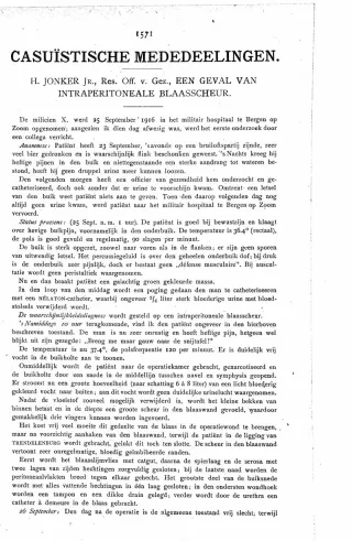 Eerste pagina van het artikel zoals het is gepubliceerd in het tijdschrift