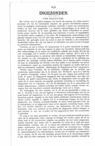 Eerste pagina van het artikel zoals het is gepubliceerd in het tijdschrift