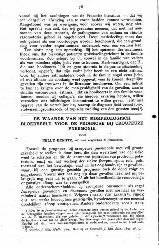 Eerste pagina van het artikel zoals het is gepubliceerd in het tijdschrift