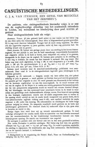 Eerste pagina van het artikel zoals het is gepubliceerd in het tijdschrift