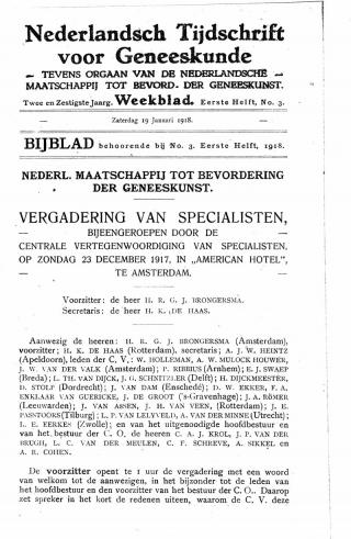 Eerste pagina van het artikel zoals het is gepubliceerd in het tijdschrift