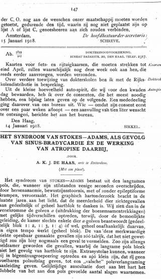 Eerste pagina van het artikel zoals het is gepubliceerd in het tijdschrift