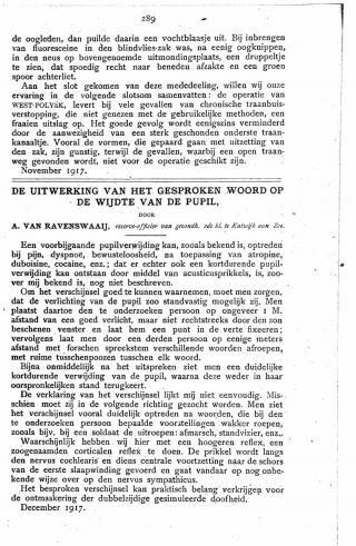 Eerste pagina van het artikel zoals het is gepubliceerd in het tijdschrift