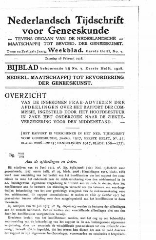 Eerste pagina van het artikel zoals het is gepubliceerd in het tijdschrift