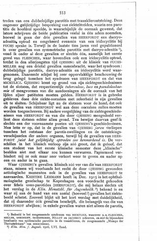 Eerste pagina van het artikel zoals het is gepubliceerd in het tijdschrift