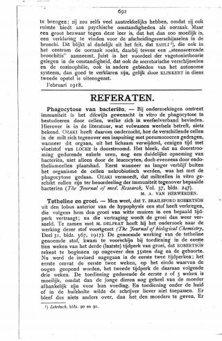 Eerste pagina van het artikel zoals het is gepubliceerd in het tijdschrift