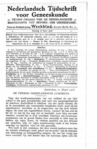 Eerste pagina van het artikel zoals het is gepubliceerd in het tijdschrift