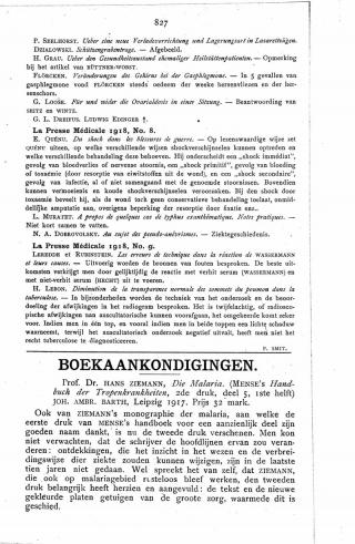 Eerste pagina van het artikel zoals het is gepubliceerd in het tijdschrift