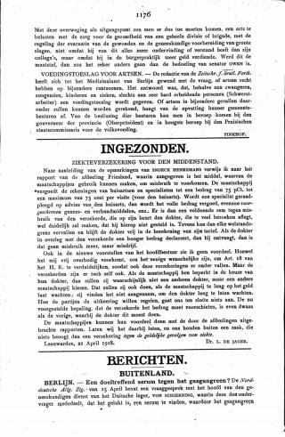 Eerste pagina van het artikel zoals het is gepubliceerd in het tijdschrift