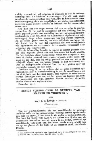 Eerste pagina van het artikel zoals het is gepubliceerd in het tijdschrift