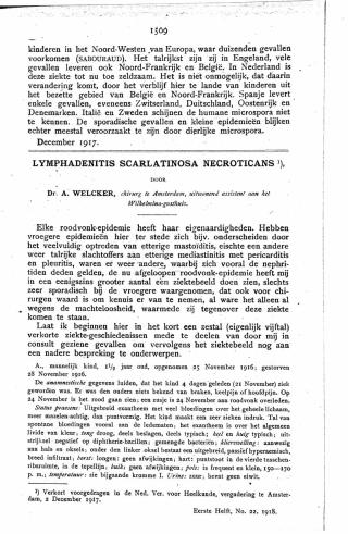 Eerste pagina van het artikel zoals het is gepubliceerd in het tijdschrift