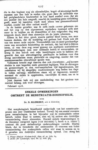 Eerste pagina van het artikel zoals het is gepubliceerd in het tijdschrift