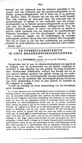 Eerste pagina van het artikel zoals het is gepubliceerd in het tijdschrift