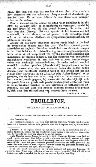 Eerste pagina van het artikel zoals het is gepubliceerd in het tijdschrift