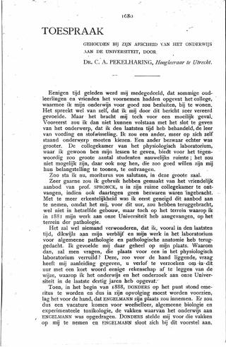 Eerste pagina van het artikel zoals het is gepubliceerd in het tijdschrift