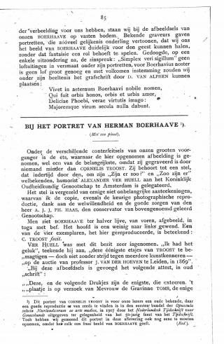 Eerste pagina van het artikel zoals het is gepubliceerd in het tijdschrift