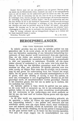 Eerste pagina van het artikel zoals het is gepubliceerd in het tijdschrift