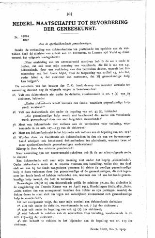 Eerste pagina van het artikel zoals het is gepubliceerd in het tijdschrift