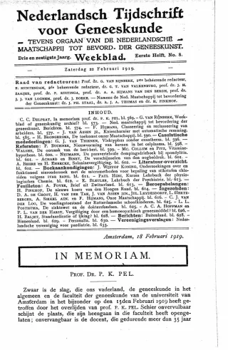 Eerste pagina van het artikel zoals het is gepubliceerd in het tijdschrift