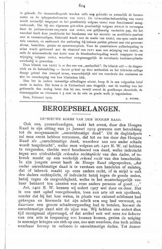 Eerste pagina van het artikel zoals het is gepubliceerd in het tijdschrift