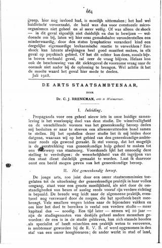 Eerste pagina van het artikel zoals het is gepubliceerd in het tijdschrift