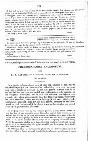 Eerste pagina van het artikel zoals het is gepubliceerd in het tijdschrift