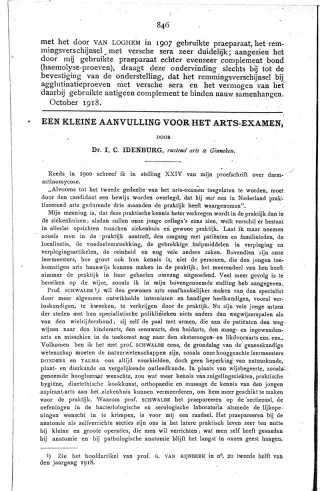Eerste pagina van het artikel zoals het is gepubliceerd in het tijdschrift