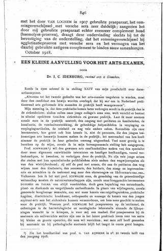 Eerste pagina van het artikel zoals het is gepubliceerd in het tijdschrift